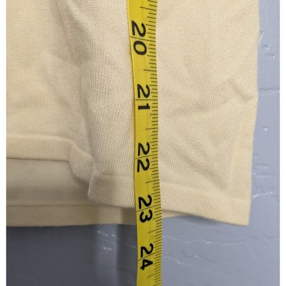 Charter Club Womens Ivory Sleeveless Knit Tank Top L Cotton classic quiet luxury - Picture 9 of 10